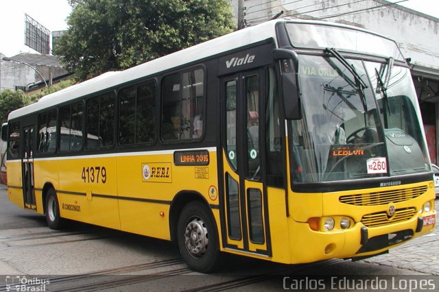 Real Auto Ônibus 41379 na cidade de Rio de Janeiro, Rio de Janeiro, Brasil, por Carlos Eduardo Lopes. Número da foto: #3558168.