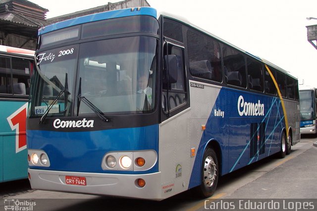 Viação Cometa 7642 na cidade de Rio de Janeiro, Rio de Janeiro, Brasil, por Carlos Eduardo Lopes. Número da foto: #3558165.
