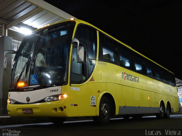 Kaissara - Viação Caiçara 15462 na cidade de Belo Horizonte, Minas Gerais, Brasil, por Lucas Vieira. Número da foto: #3558391.