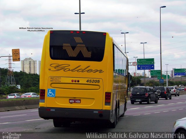 Viação Itapemirim 45205 na cidade de São Paulo, São Paulo, Brasil, por William Patrick Galvão Nascimento. Número da foto: #3556779.