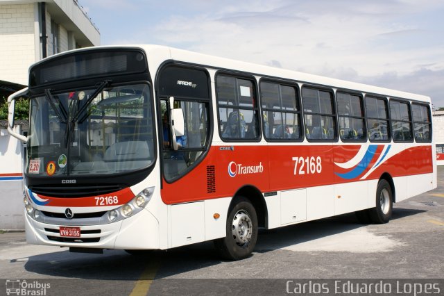 Transurb 72168 na cidade de Rio de Janeiro, Rio de Janeiro, Brasil, por Carlos Eduardo Lopes. ID da foto: 3558223.