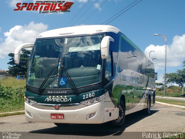 Viação Nossa Senhora Aparecida 2280 na cidade de São Luís, Maranhão, Brasil, por Patrick Ribeiro. Número da foto: #3558892.