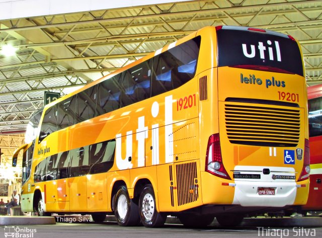 UTIL - União Transporte Interestadual de Luxo 19201 na cidade de Brasília, Distrito Federal, Brasil, por Thiago Silva . Número da foto: #3556831.