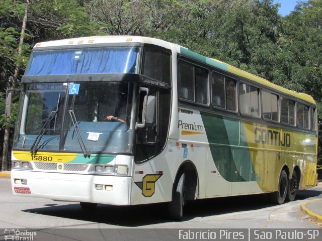 Empresa Gontijo de Transportes 15880 na cidade de São Paulo, São Paulo, Brasil, por Fabrício  Francisco Pires. ID da foto: 3558081.