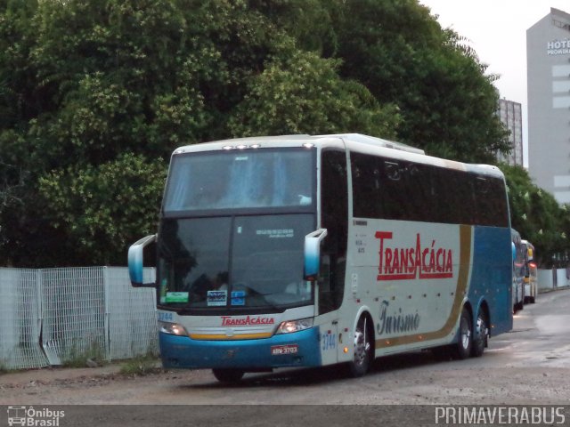 TransAcácia Turismo 3744 na cidade de Curitiba, Paraná, Brasil, por Alexandre Rodrigo. Número da foto: #3558827.