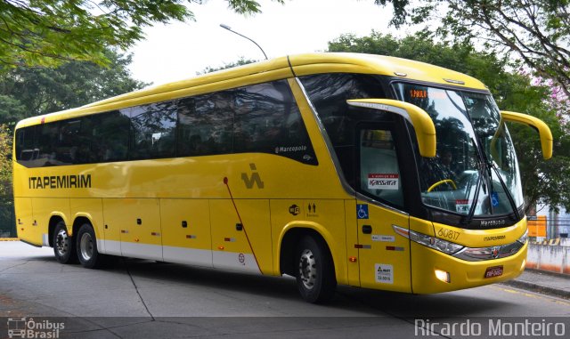 Viação Itapemirim 60817 na cidade de São Paulo, São Paulo, Brasil, por Ricardo Silva Monteiro. ID da foto: 3557116.