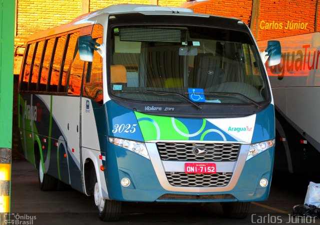 Araguatur Turismo 3025 na cidade de Goiânia, Goiás, Brasil, por Carlos Júnior. Número da foto: #3557923.