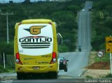 Empresa Gontijo de Transportes 7065 na cidade de Tucano, Bahia, Brasil, por Gabriel  Santos-ba. Número da foto: #:id.
