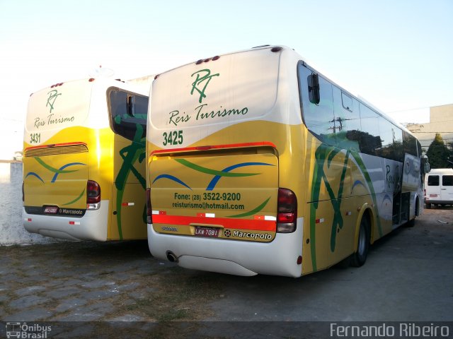 Reis Turismo 3425 na cidade de Rio Bonito, Rio de Janeiro, Brasil, por Fernando Ribeiro. Número da foto: #3609060.