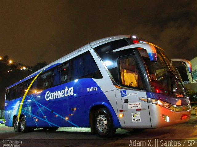 Viação Cometa 13107 na cidade de Santos, São Paulo, Brasil, por Adam Xavier Rodrigues Lima. Número da foto: #3609507.