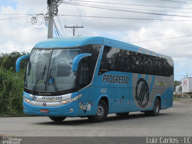 Auto Viação Progresso 6082 na cidade de Recife, Pernambuco, Brasil, por Luiz Carlos de Santana. ID da foto: 3609867.