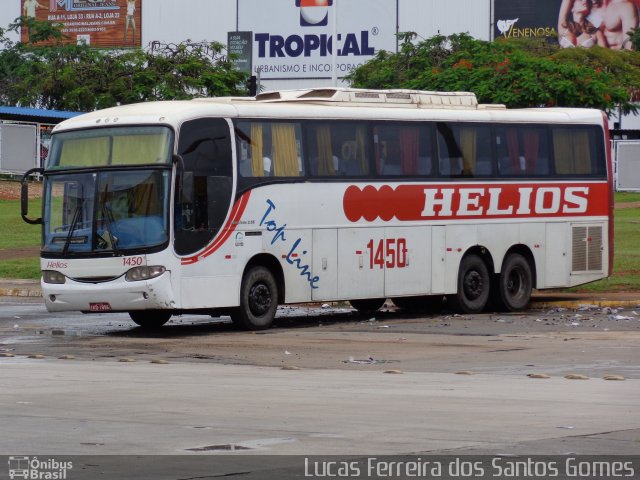 Helios Coletivos e Cargas 1450 na cidade de Goiânia, Goiás, Brasil, por Lucas Ferreira dos Santos Gomes. Número da foto: #3610842.