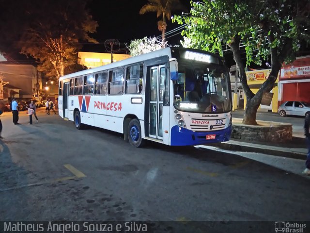 Viação Princesa da Serra 232 na cidade de Valença, Rio de Janeiro, Brasil, por Matheus Ângelo Souza e Silva. Número da foto: #3610051.