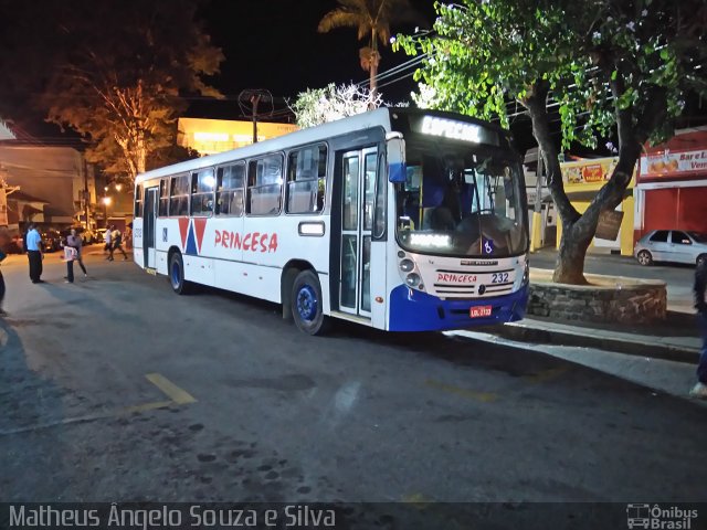 Viação Princesa da Serra 232 na cidade de Valença, Rio de Janeiro, Brasil, por Matheus Ângelo Souza e Silva. ID da foto: 3610051.