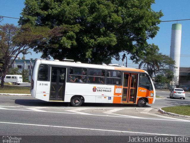 Auto Viação Transcap 8 5146 na cidade de São Paulo, São Paulo, Brasil, por Jackson Sousa Leite. ID da foto: 3630105.