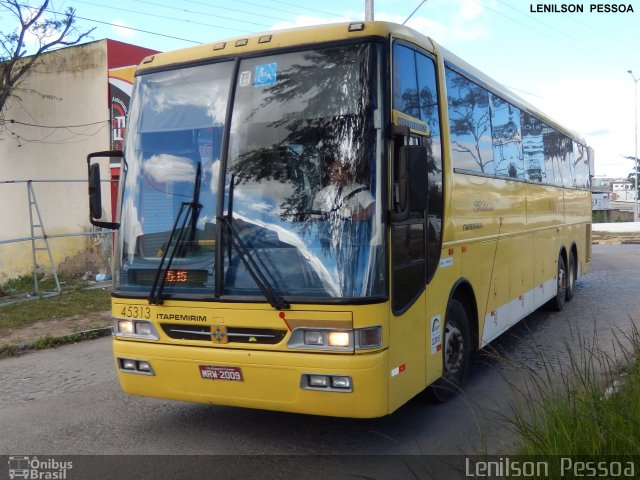 Viação Itapemirim 45313 na cidade de Caruaru, Pernambuco, Brasil, por Lenilson da Silva Pessoa. ID da foto: 3629859.