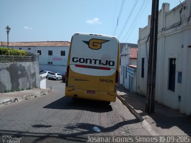 Empresa Gontijo de Transportes 12425 na cidade de Minas Novas, Minas Gerais, Brasil, por Josimar Gomes Simoes. ID da foto: 3630710.