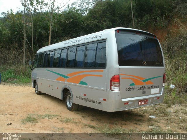 Chimbitur - CHB Comércio Transporte e Turismo 6114 na cidade de São José do Vale do Rio Preto, Rio de Janeiro, Brasil, por Adriano Duarte. Número da foto: #3629961.
