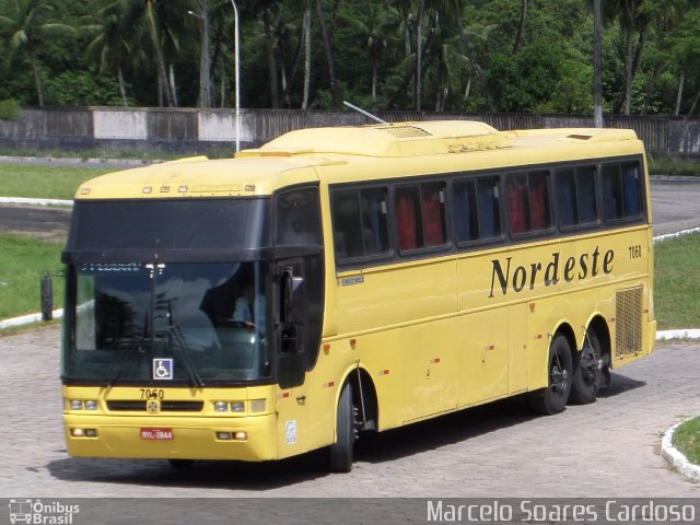 Viação Nordeste 7060 na cidade de João Pessoa, Paraíba, Brasil, por Marcelo Soares Cardoso. Número da foto: #3632343.