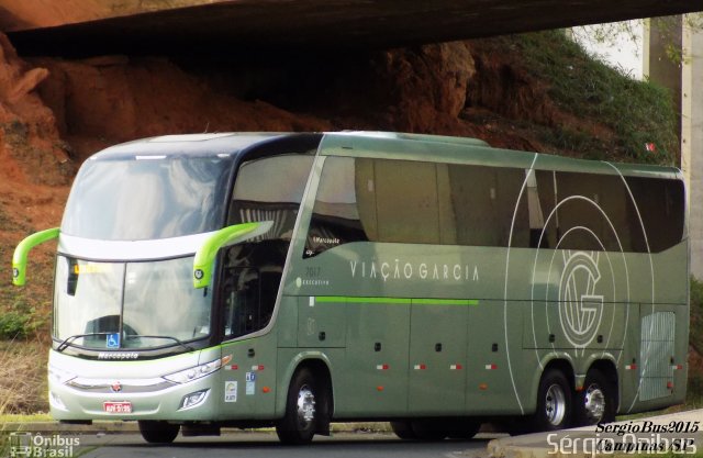 Viação Garcia 7017 na cidade de Campinas, São Paulo, Brasil, por Sérgio de Sousa Elias. Número da foto: #3632949.
