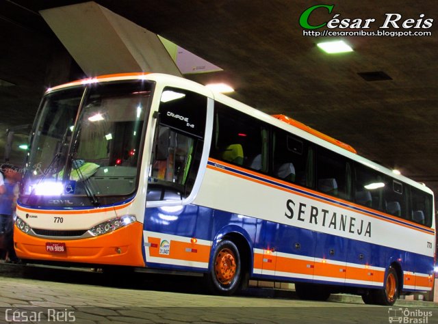 Viação Sertaneja 770 na cidade de Belo Horizonte, Minas Gerais, Brasil, por César Ônibus. Número da foto: #3633269.