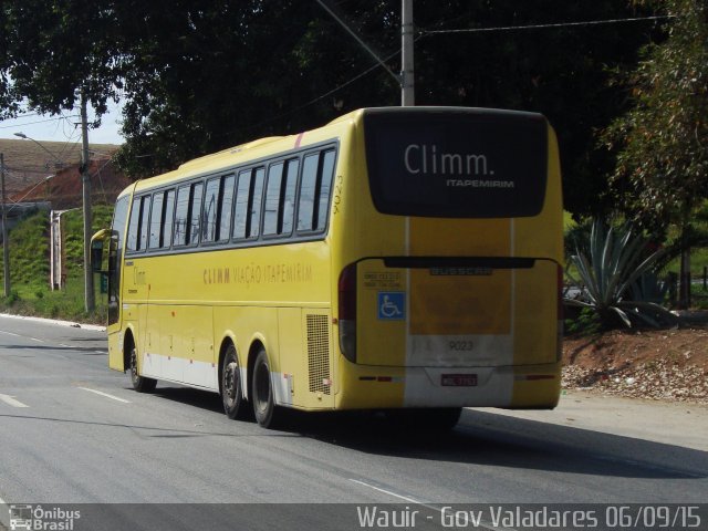 Viação Itapemirim 9023 na cidade de Governador Valadares, Minas Gerais, Brasil, por Wauir Engels Felipe Pessoa. ID da foto: 3631415.