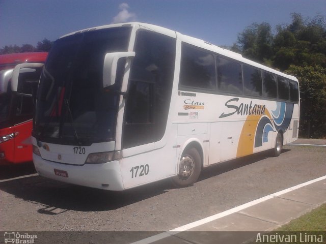 Empresas de Transportes Santana e São Paulo 1720 na cidade de Camaçari, Bahia, Brasil, por Aneivan Lima. ID da foto: 3632312.