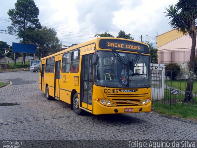 Auto Viação Nossa Sra. da Luz CC185 na cidade de Curitiba, Paraná, Brasil, por Felipe Aquino da Silva. Número da foto: #3634636.