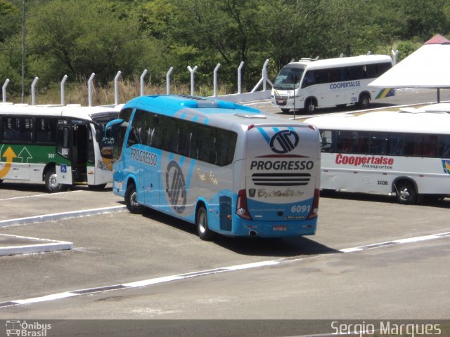 Auto Viação Progresso 6091 na cidade de Aracaju, Sergipe, Brasil, por Sergio Marques . ID da foto: 3635642.