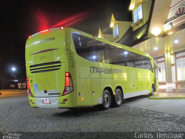 Viação Itapemirim 60773 na cidade de Queluz, São Paulo, Brasil, por Carlos  Henrique. ID da foto: 3634359.