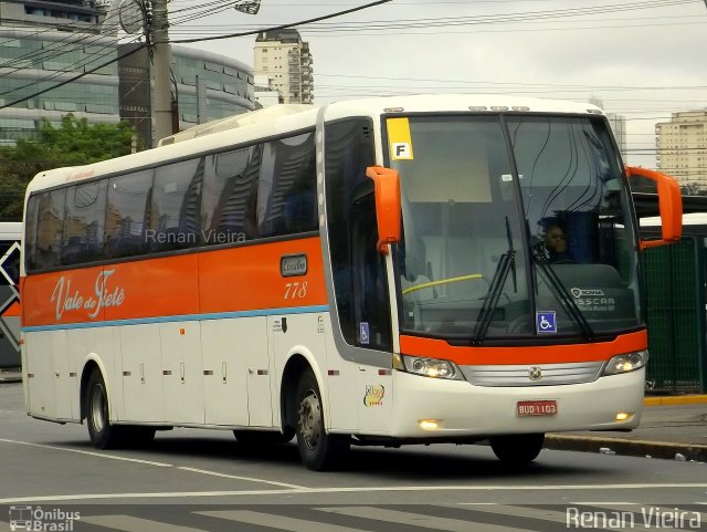 Viação Vale do Tietê 778 na cidade de São Paulo, São Paulo, Brasil, por Renan Vieira. Número da foto: #3634490.