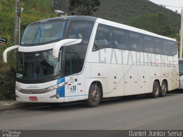 Auto Viação Catarinense 3200 na cidade de Ouro Preto, Minas Gerais, Brasil, por Daniel Junior Sena. ID da foto: 3635847.