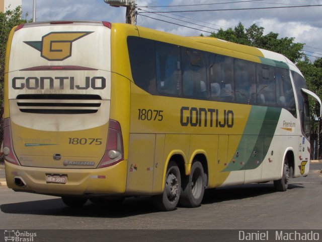 Empresa Gontijo de Transportes 18075 na cidade de Barreiras, Bahia, Brasil, por Daniel  Machado. Número da foto: #3635788.