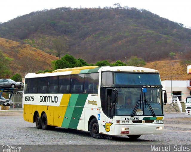 Empresa Gontijo de Transportes 15975 na cidade de Frei Inocêncio, Minas Gerais, Brasil, por Marcel  Sales. ID da foto: 3634147.