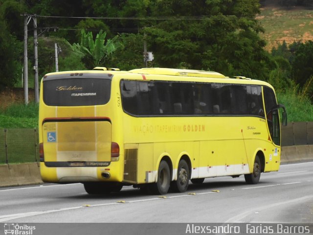 Viação Itapemirim 5047 na cidade de Aparecida, São Paulo, Brasil, por Alexsandro  Farias Barros. Número da foto: #3635153.