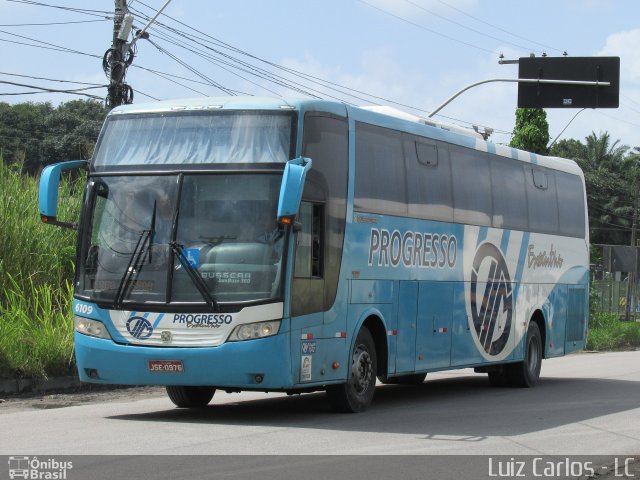 Auto Viação Progresso 6109 na cidade de Recife, Pernambuco, Brasil, por Luiz Carlos de Santana. ID da foto: 3634601.