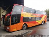 Buses Linea Azul 392 na cidade de , por Marco Antonio Martinez Cifuentes. Número da foto: #:id.
