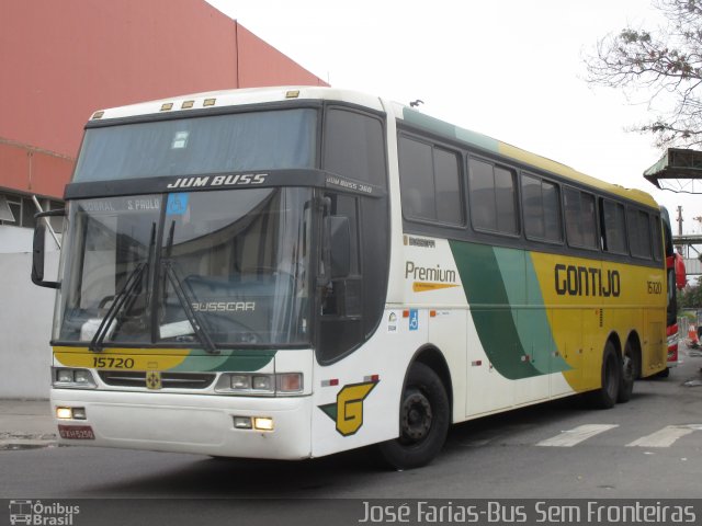 Empresa Gontijo de Transportes 15720 na cidade de Rio de Janeiro, Rio de Janeiro, Brasil, por Junior Almeida. ID da foto: 3636853.