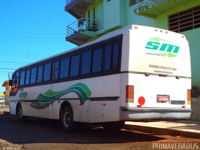 SM Transportes 9968 na cidade de Erechim, Rio Grande do Sul, Brasil, por Alexandre Rodrigo. Número da foto: #3637476.