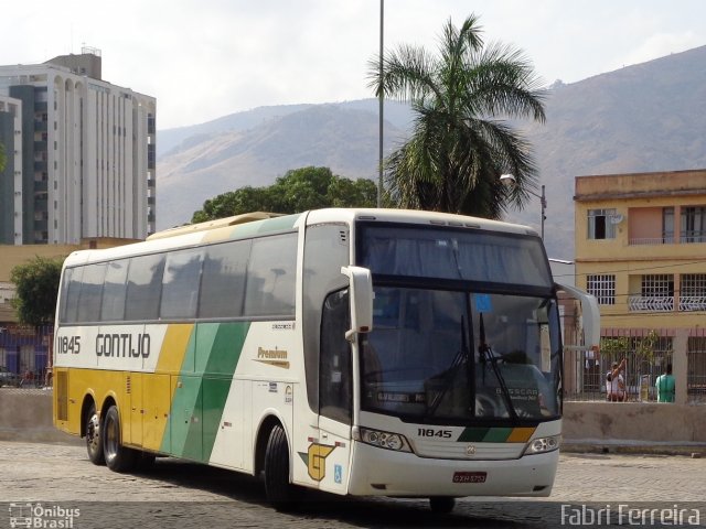 Empresa Gontijo de Transportes 11845 na cidade de Governador Valadares, Minas Gerais, Brasil, por Fabri Ferreira. ID da foto: 3636528.