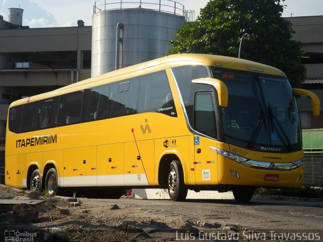 Viação Itapemirim 60537 na cidade de Rio de Janeiro, Rio de Janeiro, Brasil, por Luis Gustavo Silva Travassos. Número da foto: #3636688.
