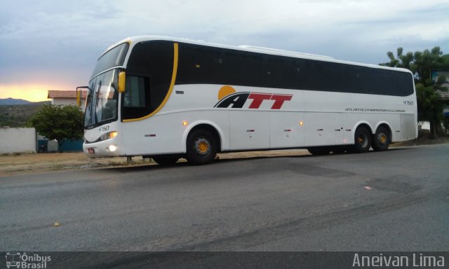 ATT - Atlântico Transportes e Turismo 4750 na cidade de Santa Bárbara, Bahia, Brasil, por Aneivan Lima. Número da foto: #3639292.