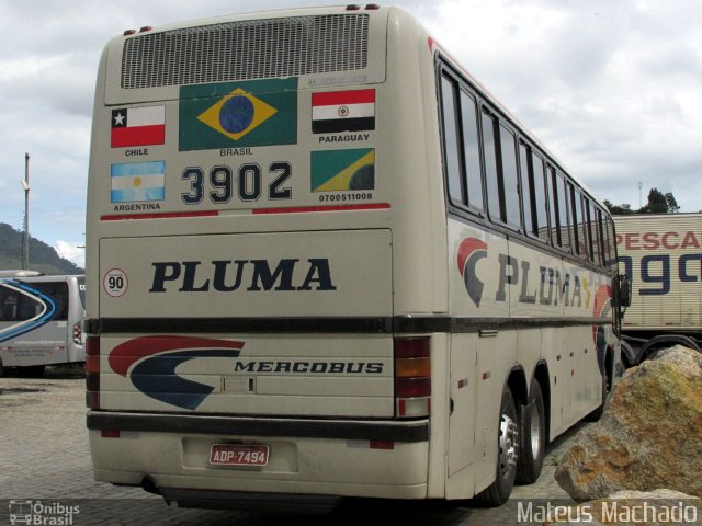 Pluma Conforto e Turismo 3902 na cidade de Angra dos Reis, Rio de Janeiro, Brasil, por Mateus Machado. ID da foto: 3639465.