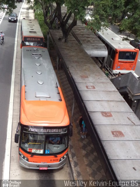Viação Gato Preto 8 2438 na cidade de São Paulo, São Paulo, Brasil, por Weslley Kelvin Batista. Número da foto: #3639273.