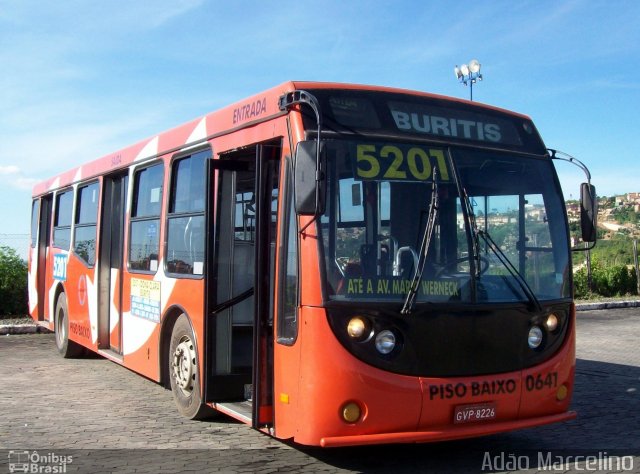 Auto Omnibus Floramar 0641 na cidade de Belo Horizonte, Minas Gerais, Brasil, por Adão Raimundo Marcelino. Número da foto: #3642519.