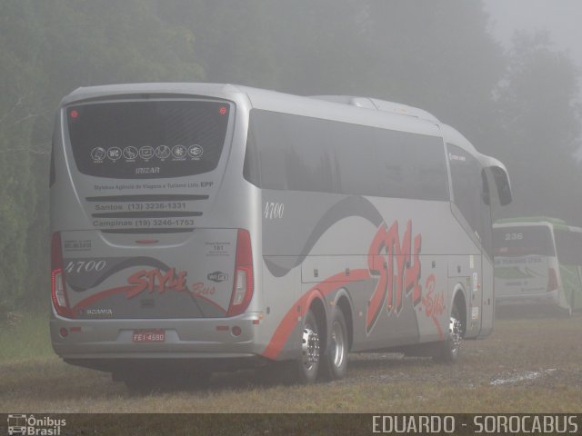 Style Bus 4700 na cidade de Ibiúna, São Paulo, Brasil, por EDUARDO - SOROCABUS. ID da foto: 3642004.