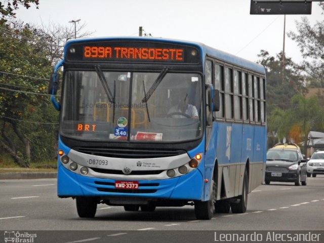 Expresso Pégaso D87093 na cidade de Rio de Janeiro, Rio de Janeiro, Brasil, por Leonardo Alecsander. Número da foto: #3641182.