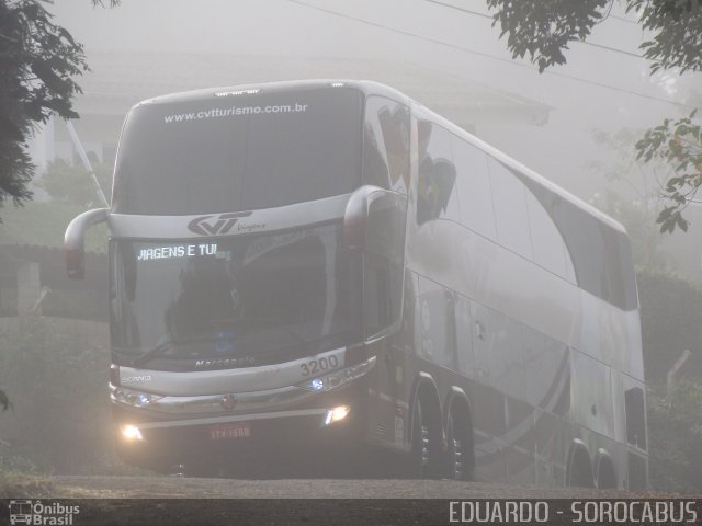 CVT Viagens e Turismo 3200 na cidade de Ibiúna, São Paulo, Brasil, por EDUARDO - SOROCABUS. Número da foto: #3641973.