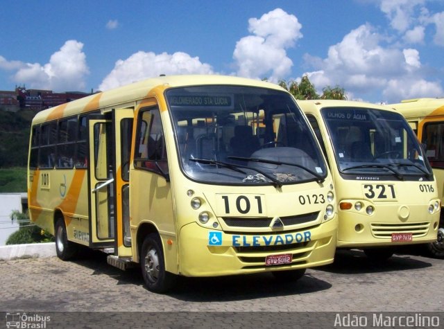 Auto Omnibus Nova Suissa 0123 na cidade de Belo Horizonte, Minas Gerais, Brasil, por Adão Raimundo Marcelino. Número da foto: #3642627.