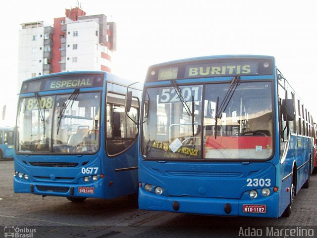 Auto Omnibus Floramar 2303 na cidade de Belo Horizonte, Minas Gerais, Brasil, por Adão Raimundo Marcelino. ID da foto: 3642588.